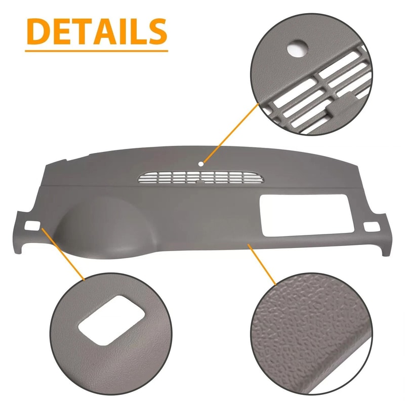 Gray Dash Cover Cap For Tahoe Suburban Yukon Avalanche Dashboard Cover Replacement 19