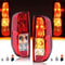 Nissan Frontier Tail Lights Replacement Pair With Bulbs Rear Assembly 2