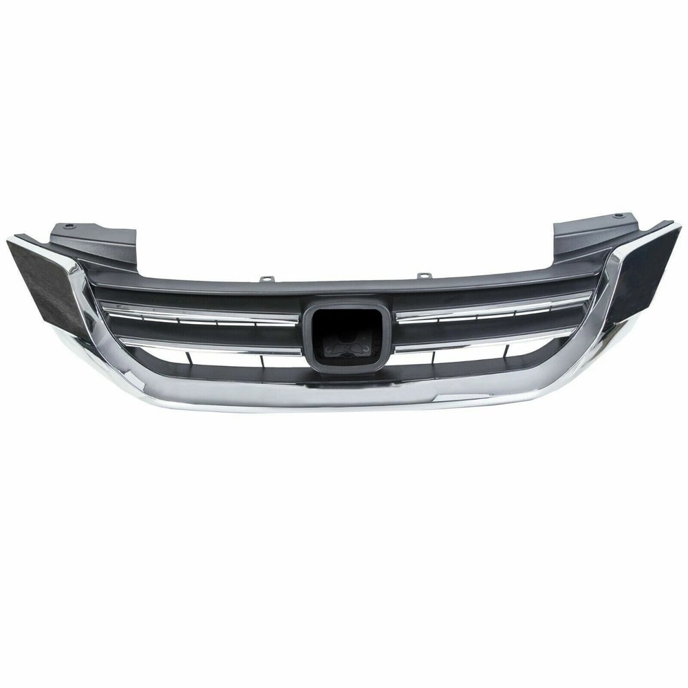 Chrome Front Bumper Grille For Honda Accord Radiator Replacement 1