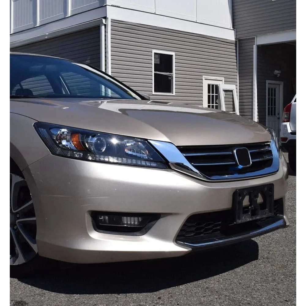 Chrome Front Bumper Grille For Honda Accord Radiator Replacement 6