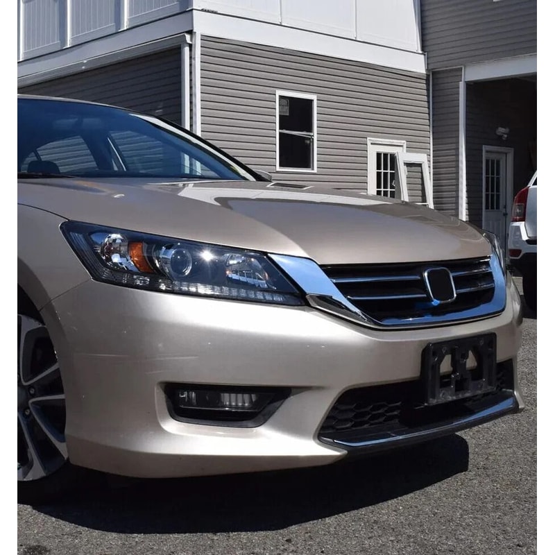 Chrome Front Bumper Grille For Honda Accord Radiator Replacement 6