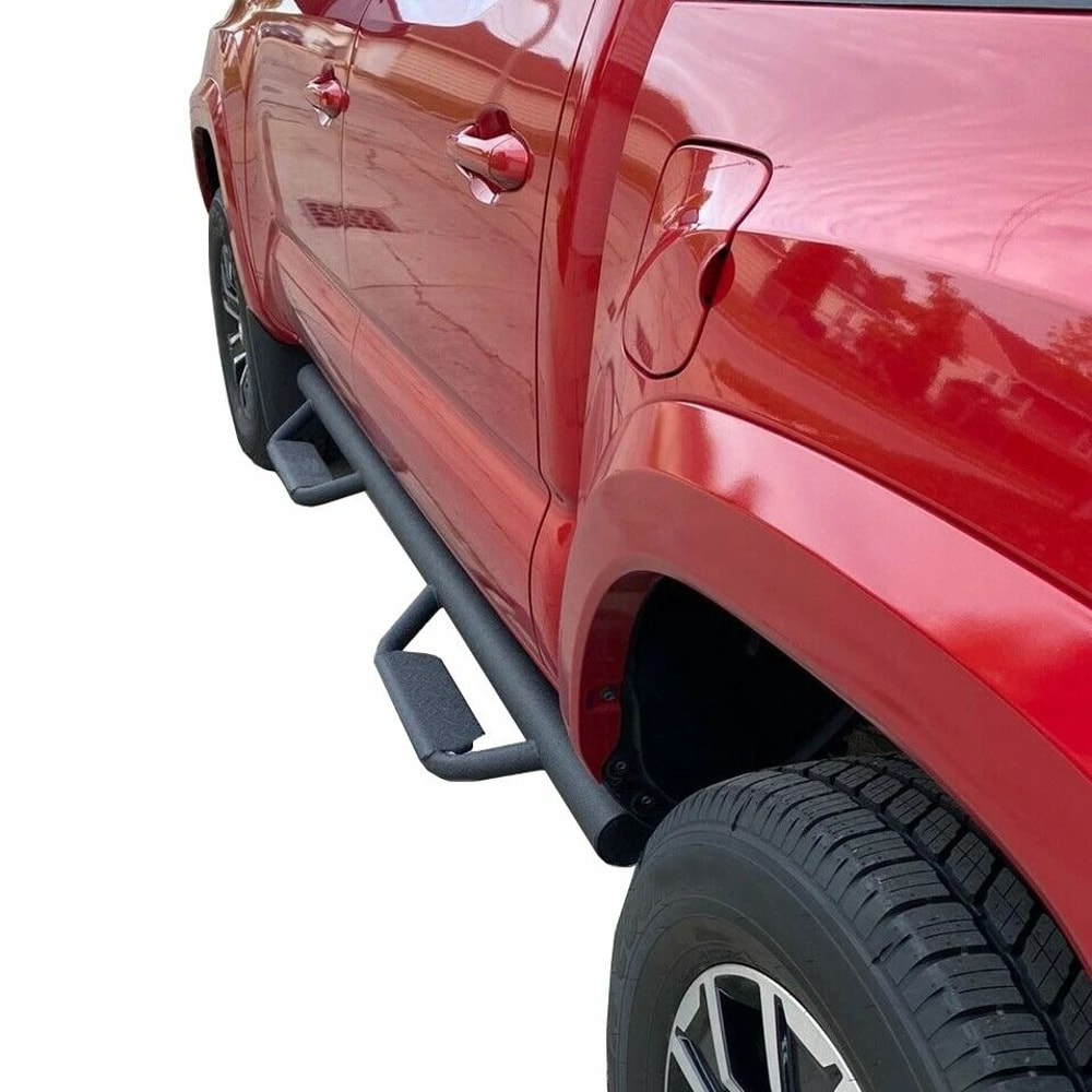 Premium Black Running Boards For Toyota Tacoma Double Cab Durable Running Boards Toyota Tacoma Side 19
