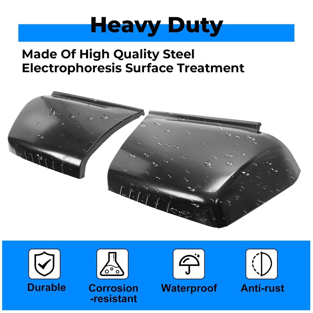 For Chevrolet Suburban Lower Rear Quarter Panel Pair Steel 13