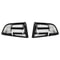 Acura TL Tail Light Assembly Black Housing Clear Lens LH RH Replacement 12