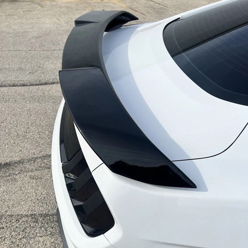 Ford Mustang Spoiler GT Style Rear Trunk Wing Glossy Black 0
