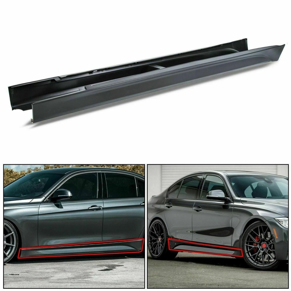 M3 Style Side Skirts For BMW Series Sedan Sport Upgrade 5