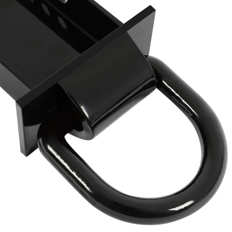 Heavy Duty Trailer D Ring Tie Down Stake Pocket Anchor Zinc Coated Adjustable 3