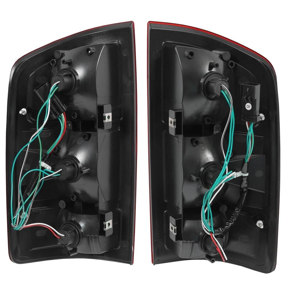 DOT Tail Lights WBulbs For Dodge Ram OEM Replacement Brake Lamps 3