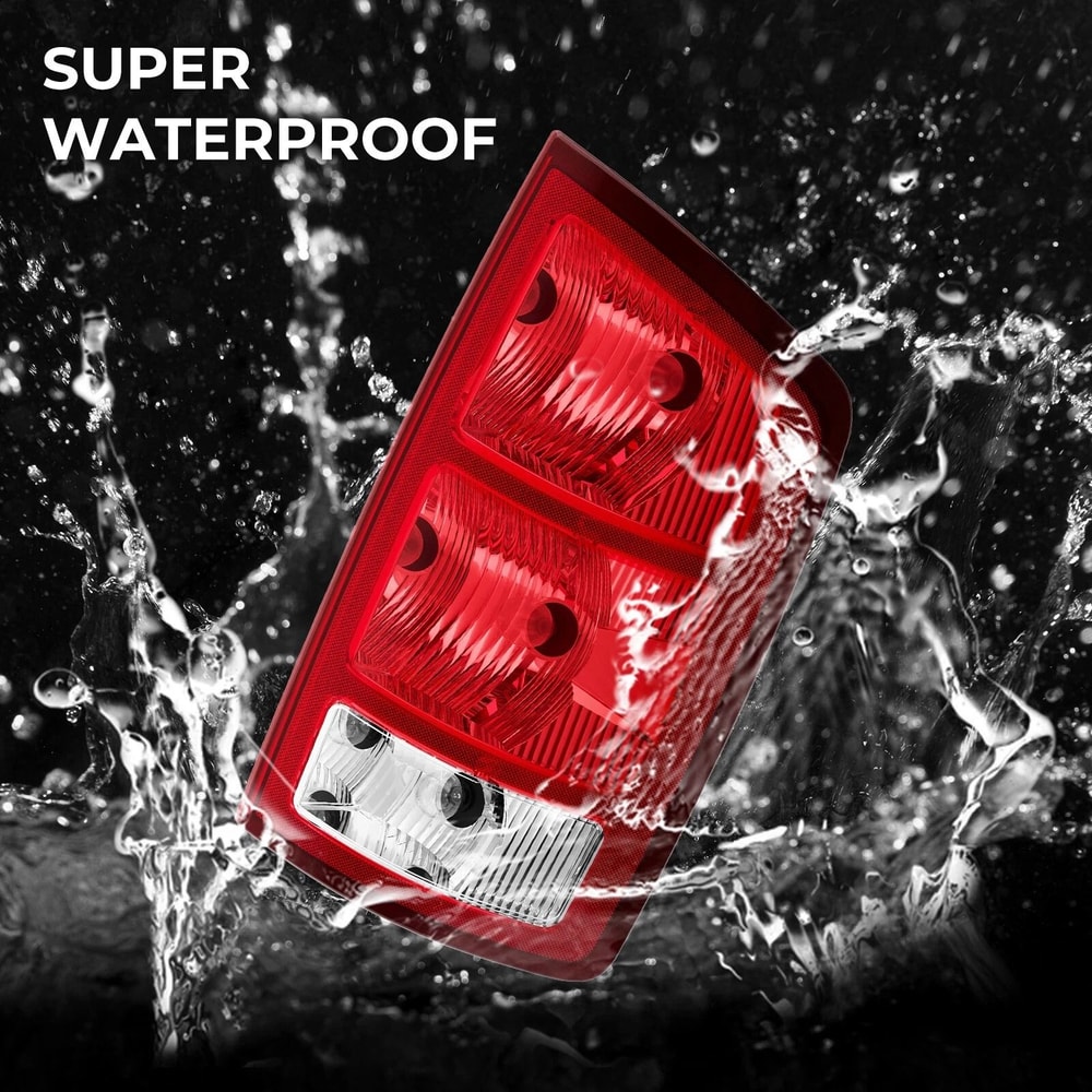 DOT Tail Lights WBulbs For Dodge Ram OEM Replacement Brake Lamps 11