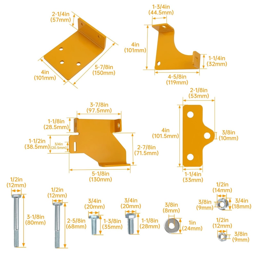 Hustler Raptor SDSDX Zero Turn Mower Transmission Hydro Bracket Kit Durable Replacement Part 15