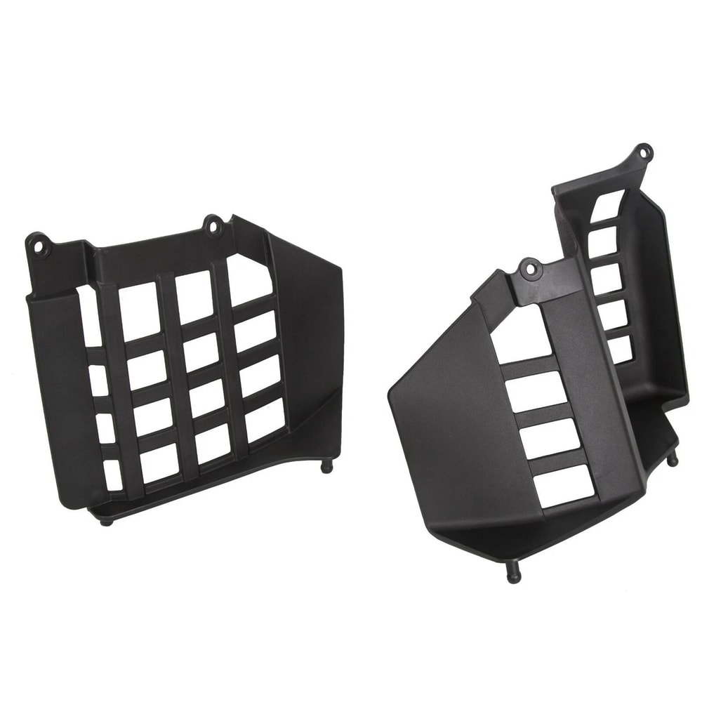 LH RH Heel Guard Footrest With Black Nerf Bars For Yamaha Banshee Durable Protection Enhanced Con 1