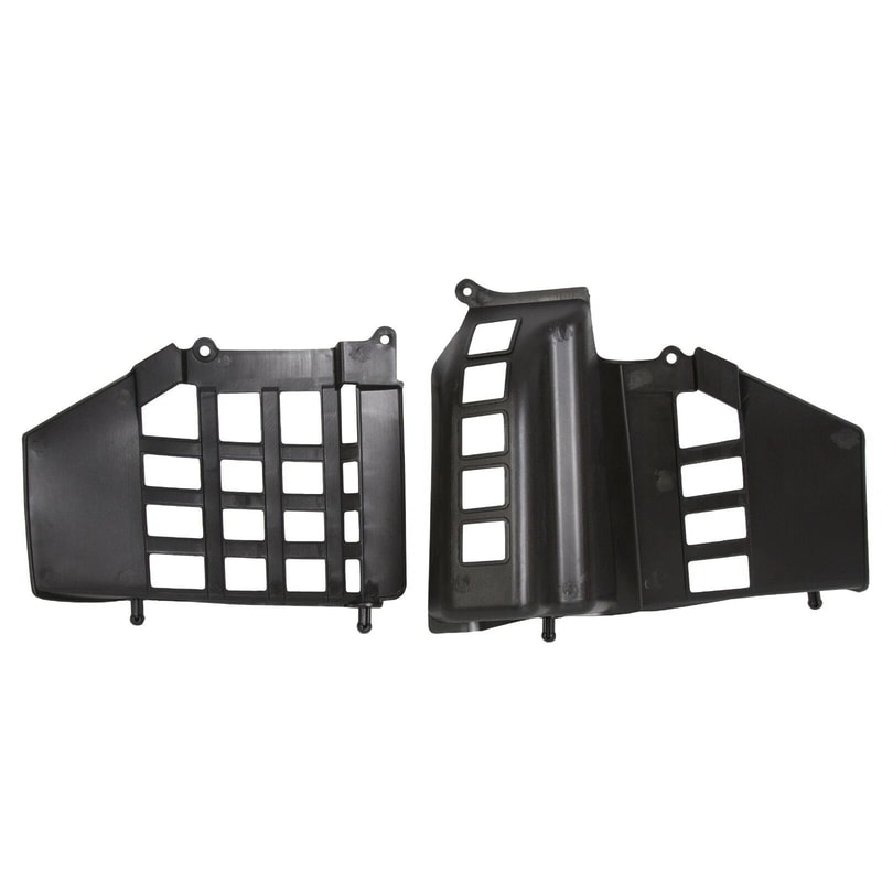 LH RH Heel Guard Footrest With Black Nerf Bars For Yamaha Banshee Durable Protection Enhanced Con 10