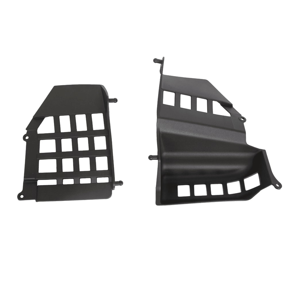 LH RH Heel Guard Footrest With Black Nerf Bars For Yamaha Banshee Durable Protection Enhanced Con 8