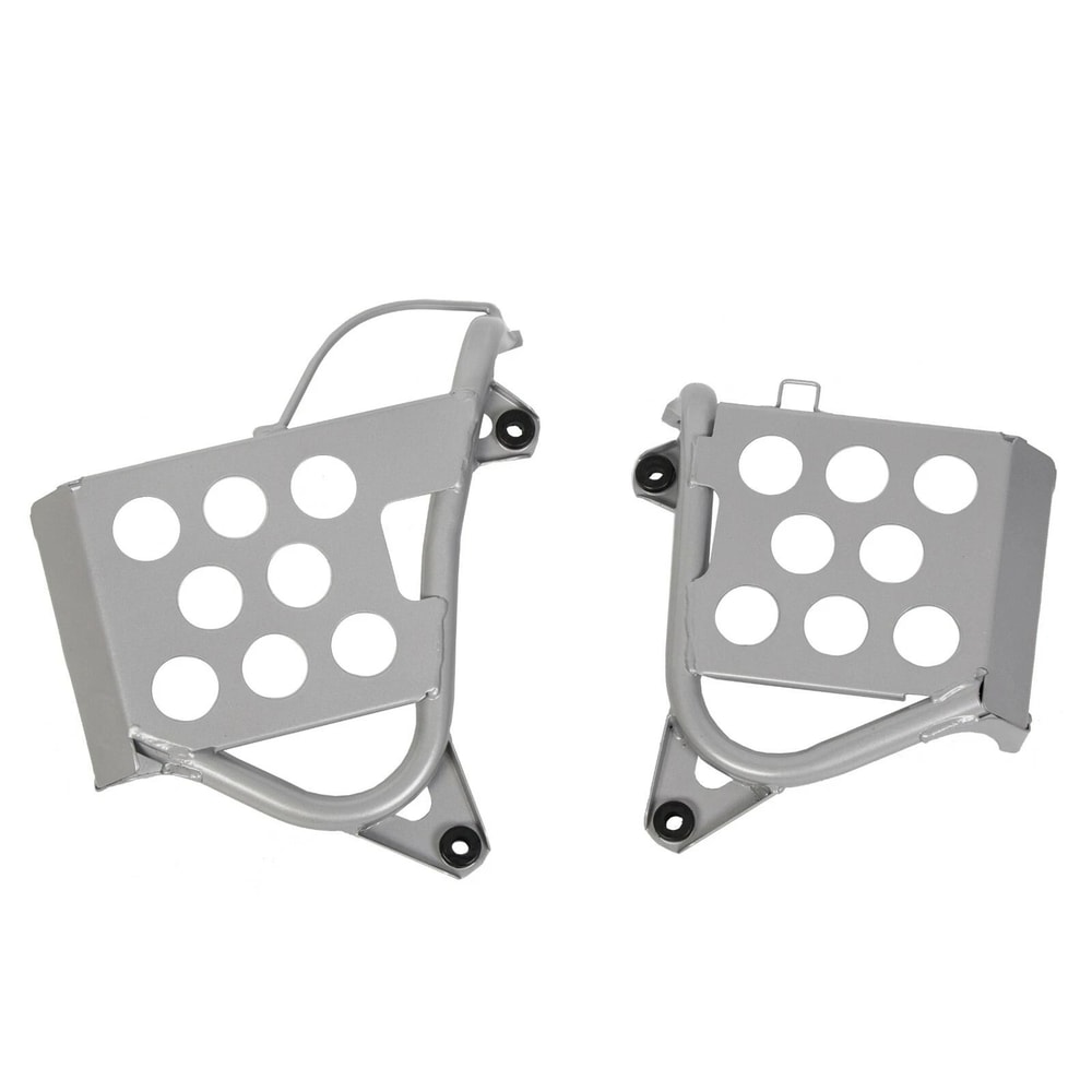 LH RH Heel Guard Footrest With Black Nerf Bars For Yamaha Banshee Durable Protection Enhanced Con 9