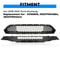 Premium Front Upper Lower Mustang Front Grille Replacement Black Honeycomb Mesh Grille 12