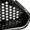 Premium Front Upper Lower Mustang Front Grille Replacement Black Honeycomb Mesh Grille 6