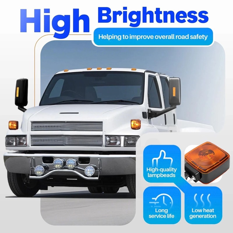 Turn Signal Light For GMC Topkick Chevrolet High Quality Replacement 8