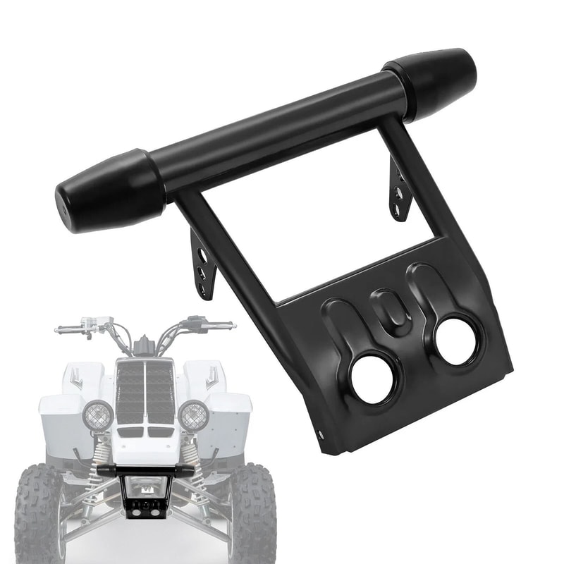 New Yamaha Banshee Front Bumper Guard Rubber End Caps Durable ATV Protection 0