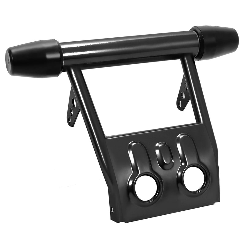 New Yamaha Banshee Front Bumper Guard Rubber End Caps Durable ATV Protection 7