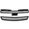 For Chevy TahoeSuburbanAvalanche Black Mesh Front Bumper Grille Grill 2