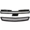 For Chevy TahoeSuburbanAvalanche Black Mesh Front Bumper Grille Grill 2