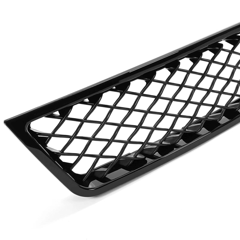 For Chevy TahoeSuburbanAvalanche Black Mesh Front Bumper Grille Grill 4