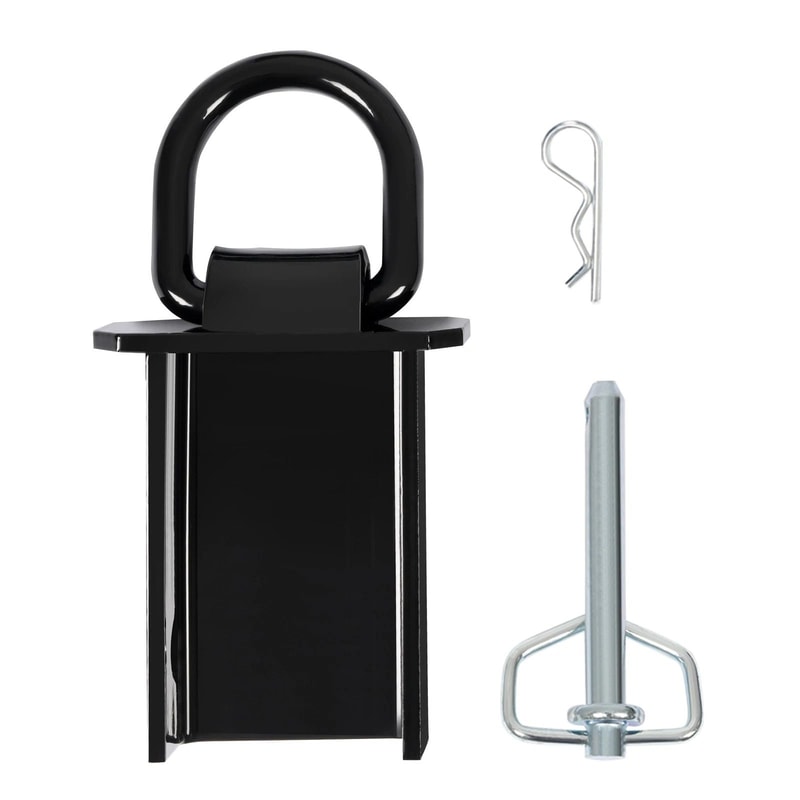 Heavy Duty Stake Pocket D Rings Removable Tie Down Rings For Utility Trailers 5