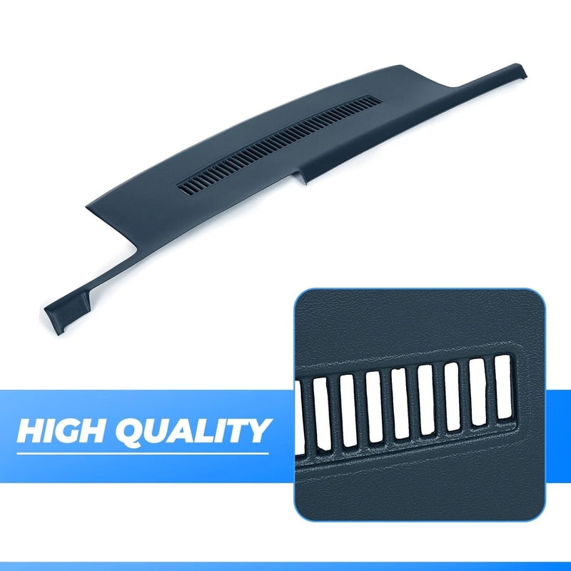 Dash Cover Overlay For Chevy GMC Sierra Silverado Dark Blue Interior Protector 11