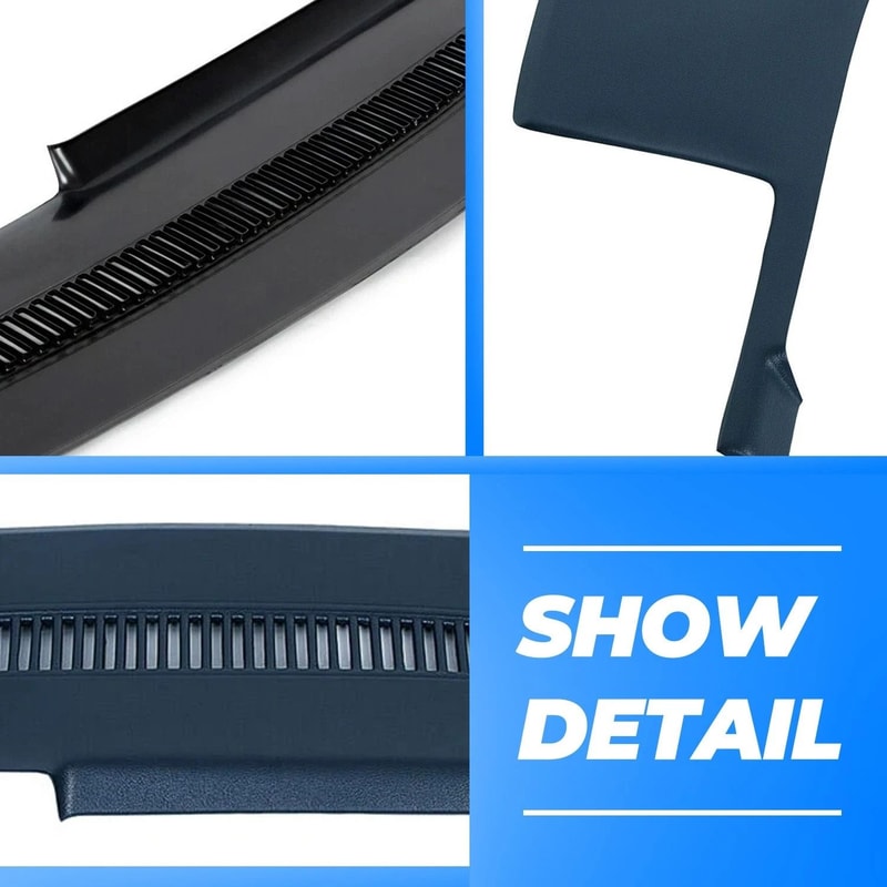 Dash Cover Overlay For Chevy GMC Sierra Silverado Dark Blue Interior Protector 7