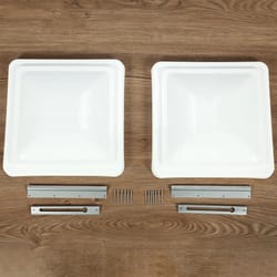 rv replacement roof vent cover for camper trailer white
