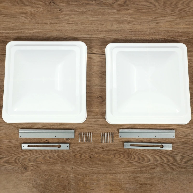 RV Replacement Roof Vent Cover For Camper Trailer White 0