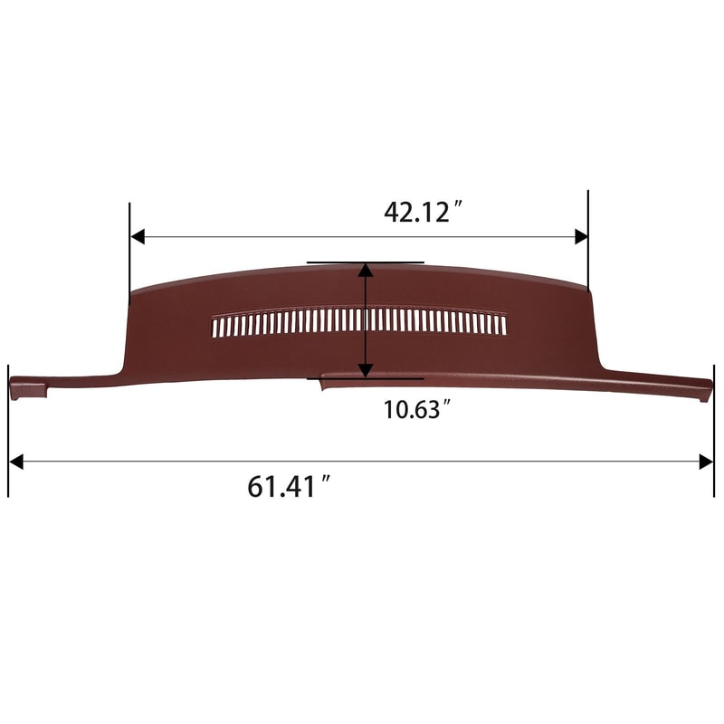 Dash Cover Cap Garnet For Chevy GMC Pickup Blazer Suburban Durable Interior Replacement 9
