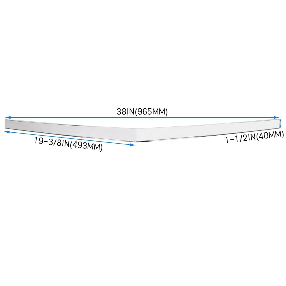 Chrome Hood Molding Trim For Cadillac SRX Auto Styling Replacement 11