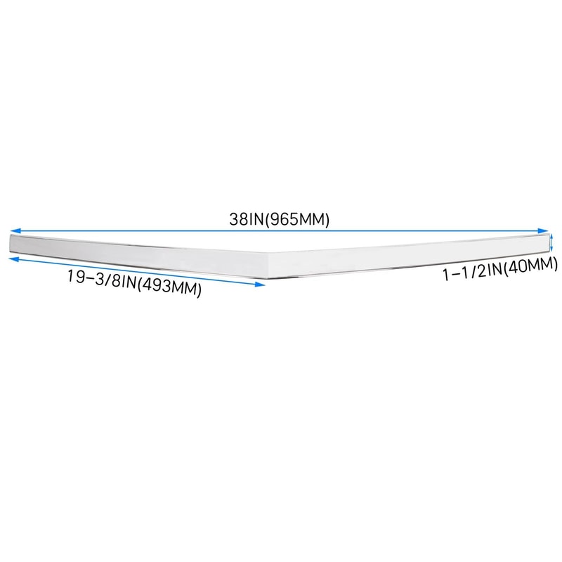 Chrome Hood Molding Trim For Cadillac SRX Auto Styling Replacement 11