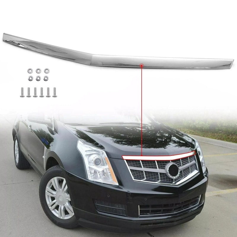 Chrome Hood Molding Trim For Cadillac SRX Auto Styling Replacement 0