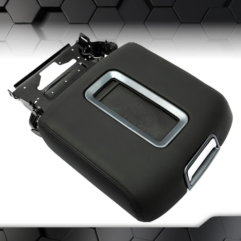 Leather Center Console Armrest Lid For Chevrolet Suburban Silverado Durable Replacement 0