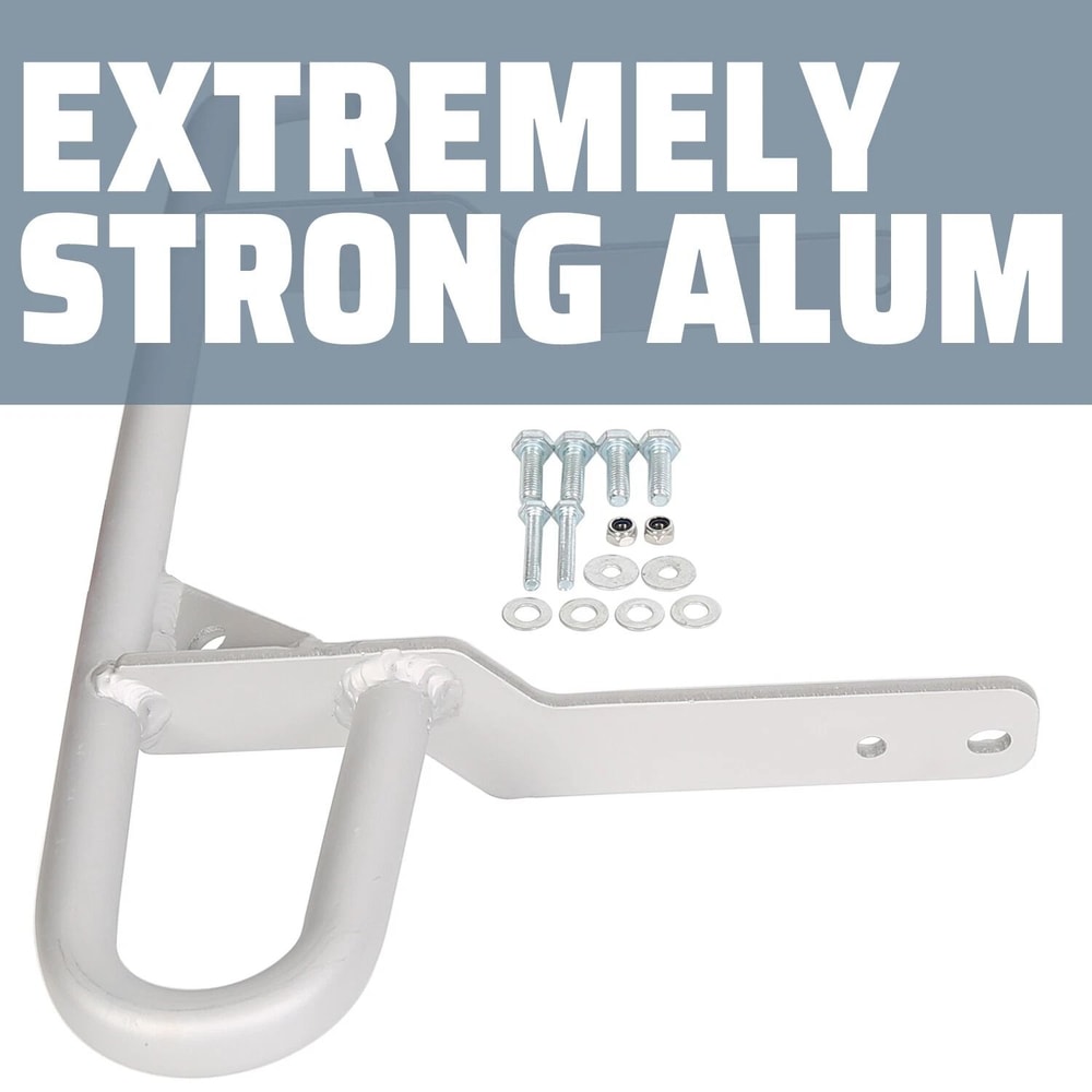 Rear Grab Bar Bumper Bracket For Yamaha Raptor Silver 7