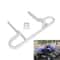Rear Grab Bar Bumper Bracket For Yamaha Raptor Silver 0