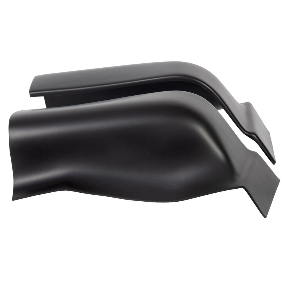 Black ABS Cab Corner Covers For Ford Crew Cab Durable Easy Install And Custom Fit 8