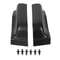 Black ABS Cab Corner Covers For Ford Crew Cab Durable Easy Install And Custom Fit 0