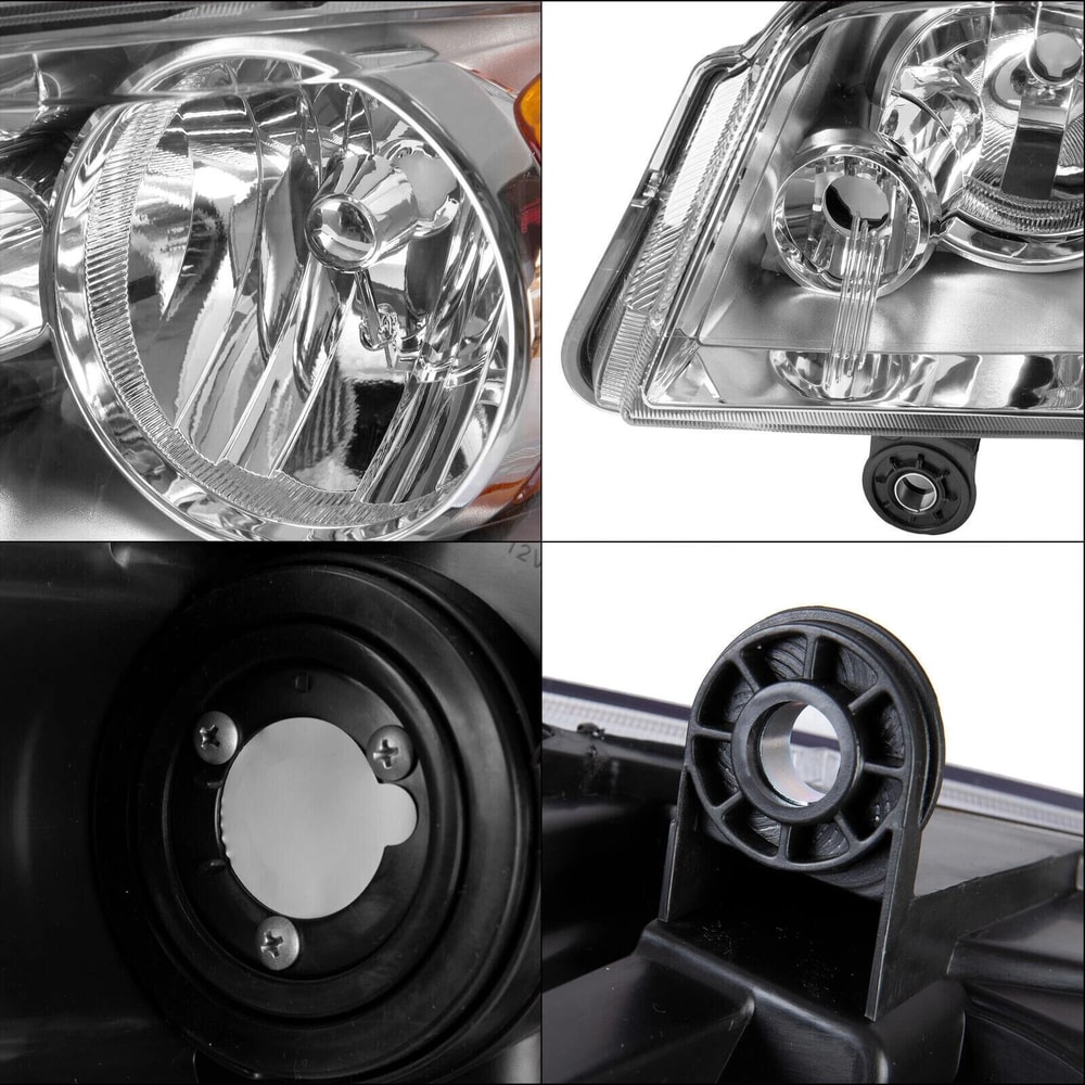 Driver Headlights For Dodge Grand Caravan Chrysler Town Country Aftermarket Replacement 4