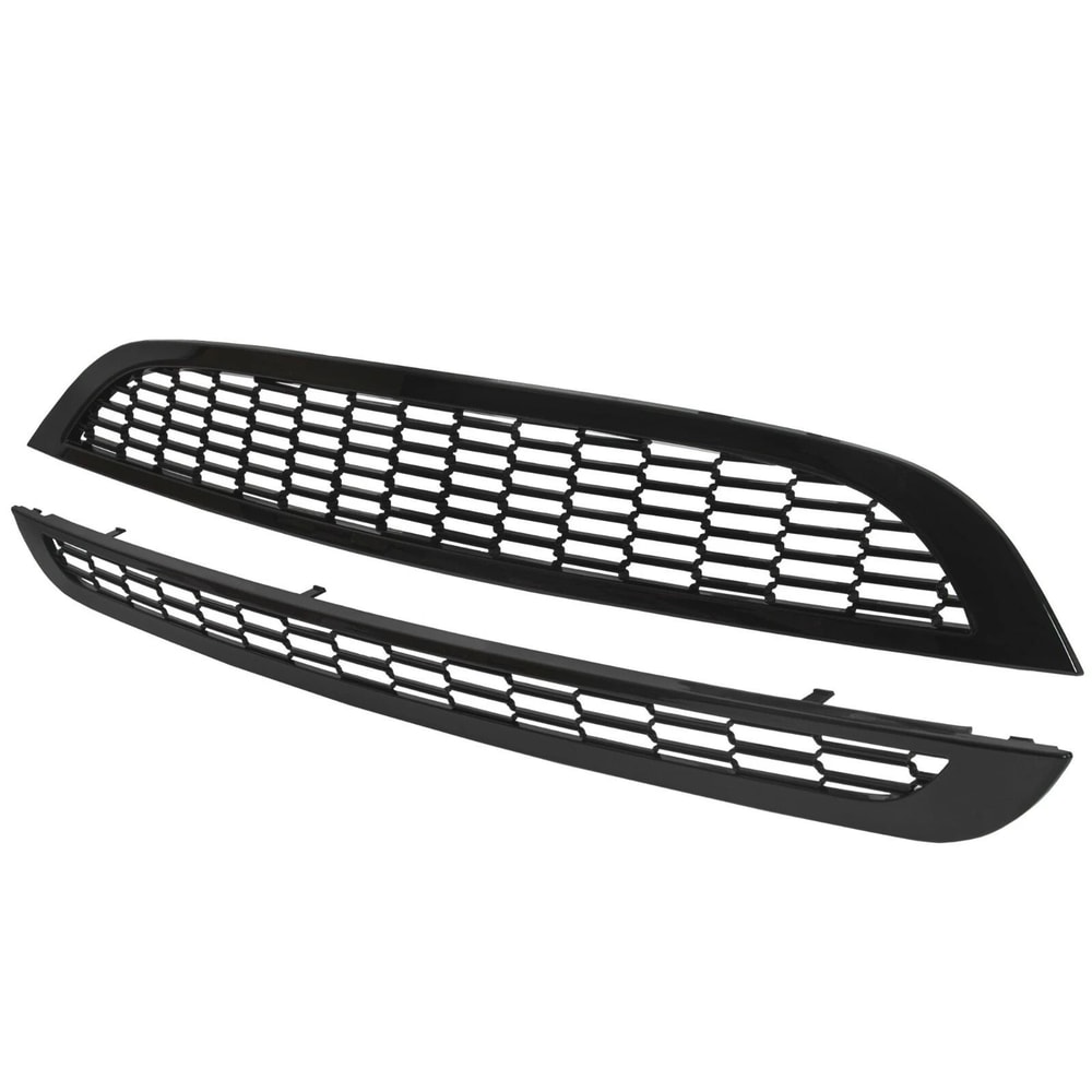 Honeycomb Mesh Front Grille For Mini Cooper S Upper Lower Set 9