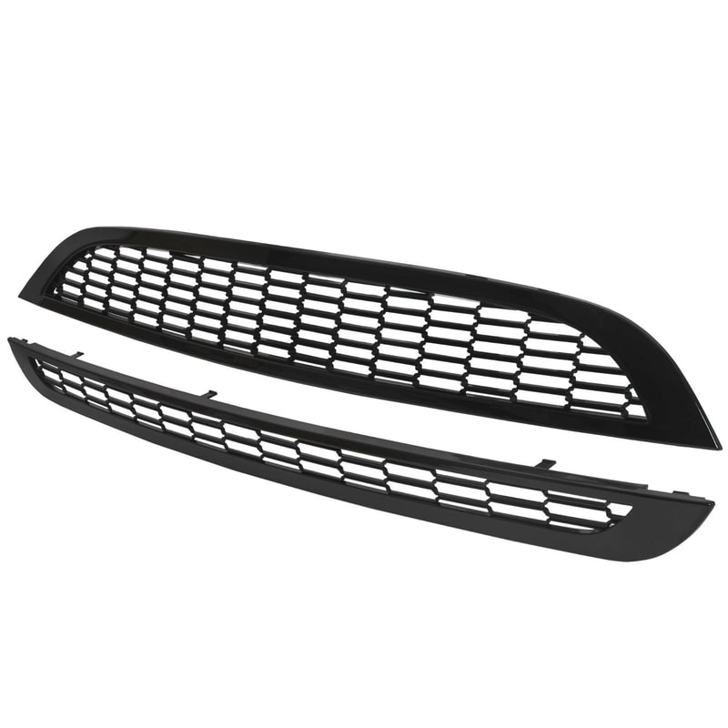 Honeycomb Mesh Front Grille For Mini Cooper S Upper Lower Set 9
