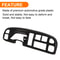 Dodge Ram Instrument Panel Dash Gauge Bezel Replacement 11