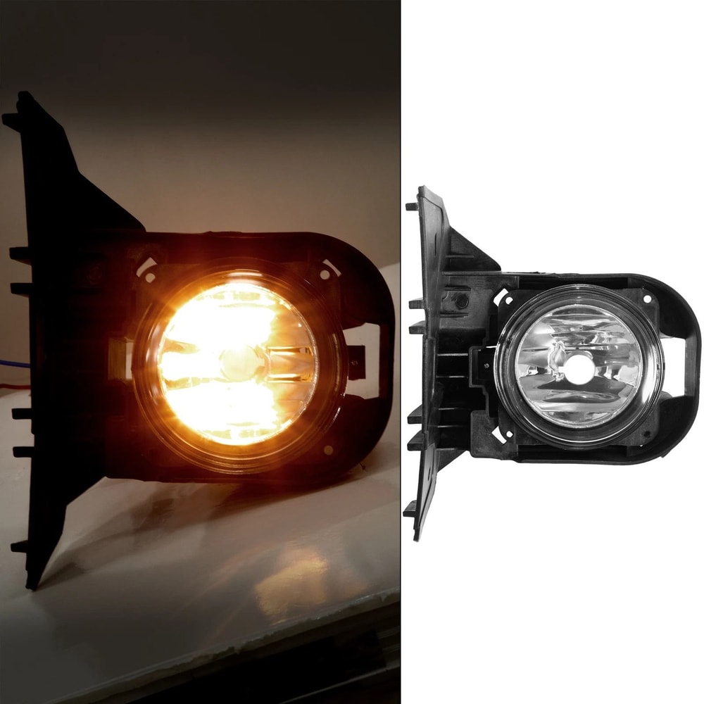 Harley Davidson Fog Light Lamp With Bulb Mounting Bracket 10