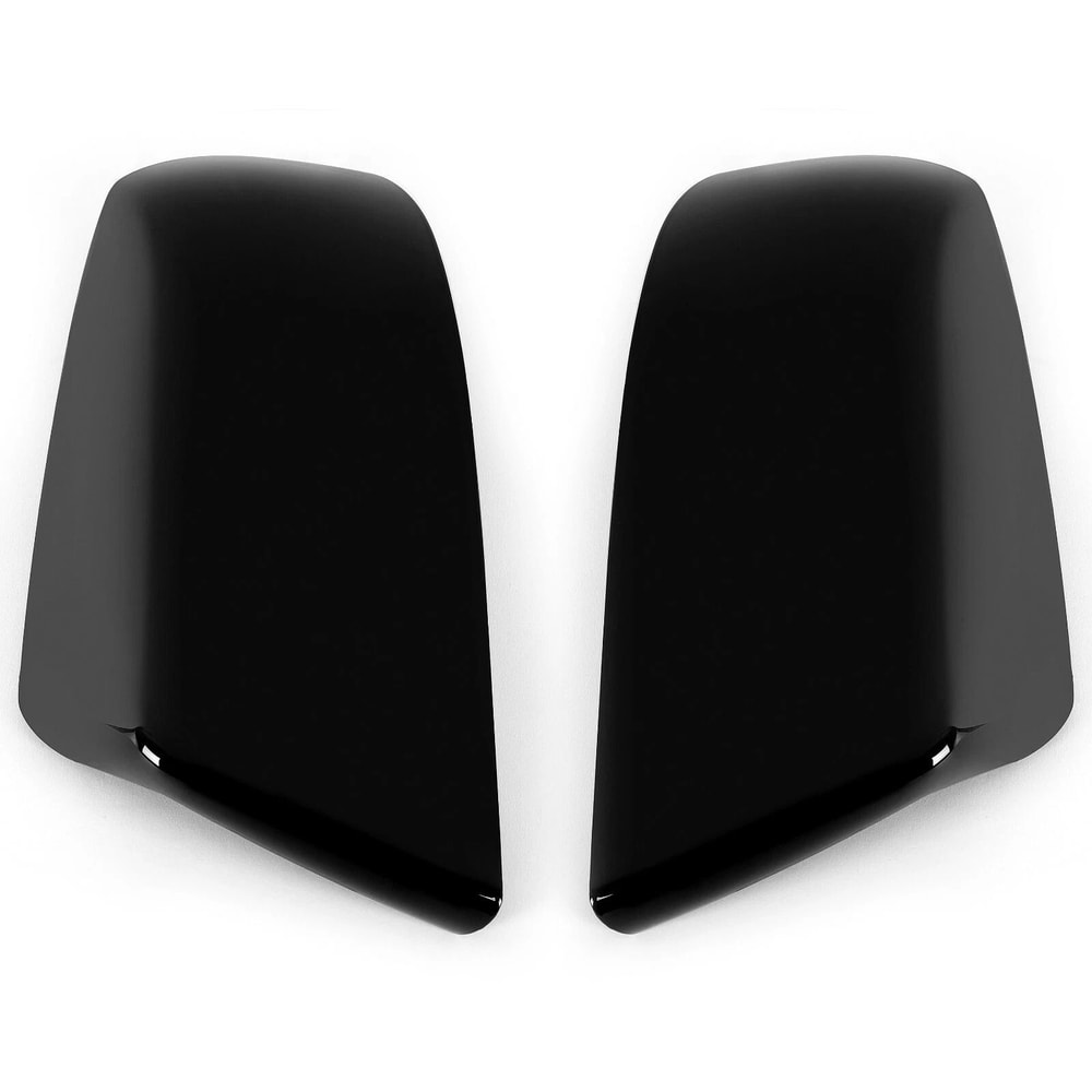 Gloss Black Side Mirror Covers For Toyota Tundra Sequoia Premium Replacement Caps 3