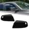 Gloss Black Side Mirror Covers For Toyota Tundra Sequoia Premium Replacement Caps 0