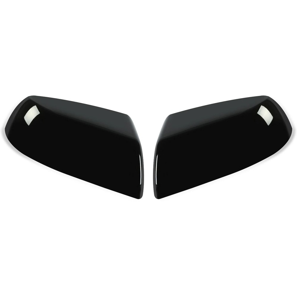 Gloss Black Side Mirror Covers For Toyota Tundra Sequoia Premium Replacement Caps 8
