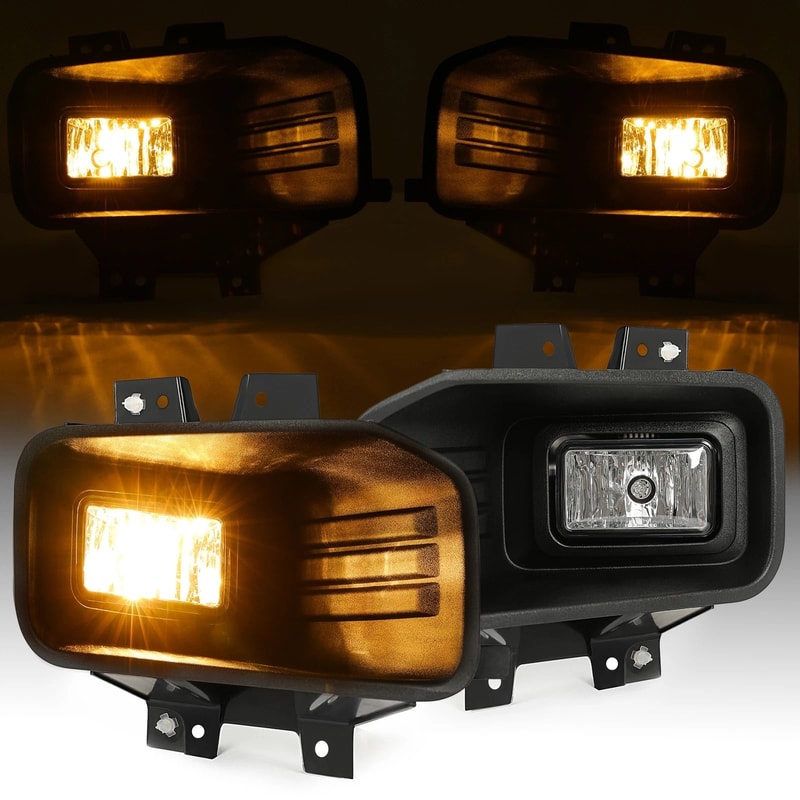 Ford Halogen Fog Lights Driving Lamps Right Left 2