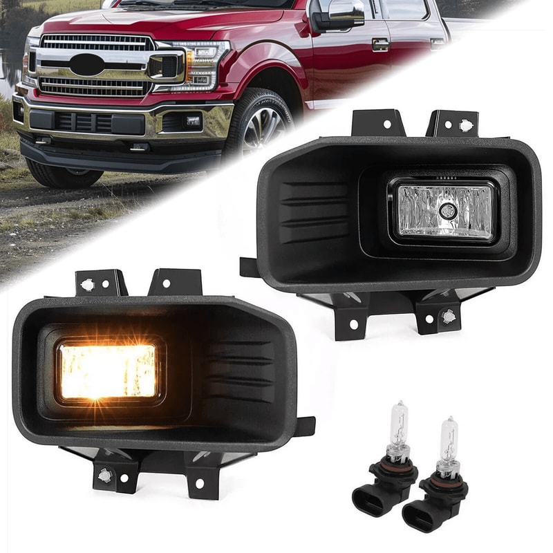 Ford Halogen Fog Lights Driving Lamps Right Left 18